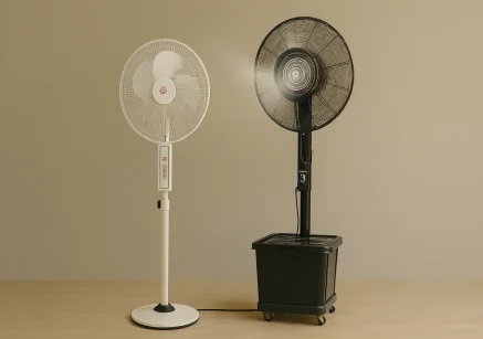 پنکه خانگی و پنکه مه‌پاش مقایسه واجاره